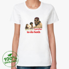 Женская футболка органик