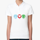 Женская рубашка поло