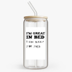 Банка с бамбуковой крышкой