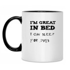 Кружка двухцветная