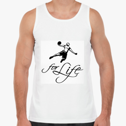 Майка с принтом Basketball