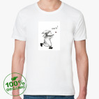 Мужская футболка органик