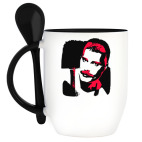 Кружка с ложкой