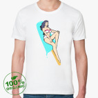 Мужская футболка органик