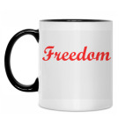 Кружка двухцветная