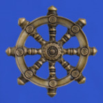 Старинный штурвал