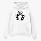 Толстовка худи оверсайз