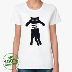 Женская футболка органик