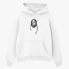 Толстовка худи оверсайз