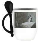 Кружка с ложкой