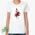 Женская футболка органик