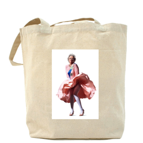 Сумка шоппер с принтом Queen