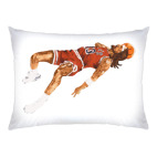 Подушка 47x35 см с цветной обратной стороной Jesus Jordan