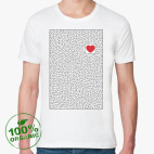 Мужская футболка органик