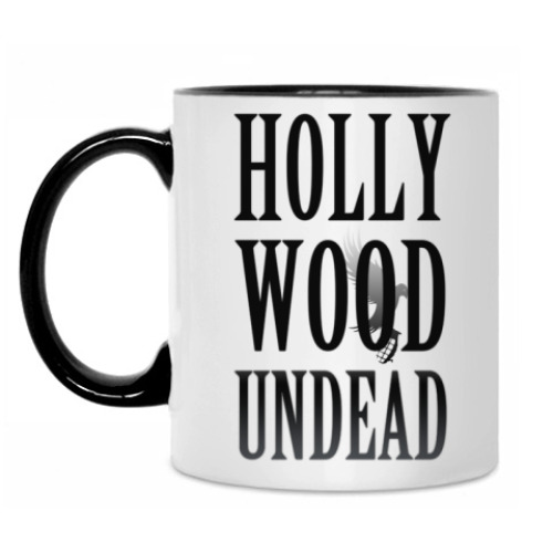 Кружка с принтом Hollywood Undead