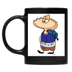 Кружка цветная UV-DTF