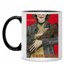 Кружка двухцветная