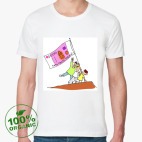 Мужская футболка органик