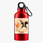 Металлическая бутылка 400 мл UV-DTF