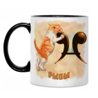 Кружка двухцветная