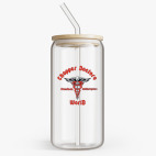 Банка с бамбуковой крышкой