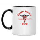 Кружка двухцветная