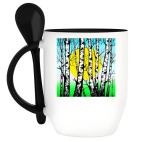 Кружка с ложкой