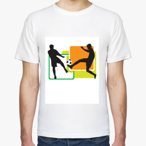 Футболка с принтом Футбол