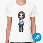 Женская спортивная футболка