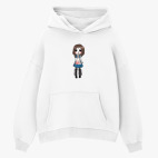 Толстовка худи оверсайз