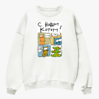 Свитшот оверсайз