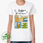 Женская футболка органик