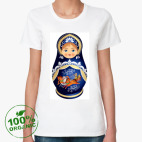 Женская футболка органик