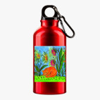 Металлическая бутылка 400 мл UV-DTF