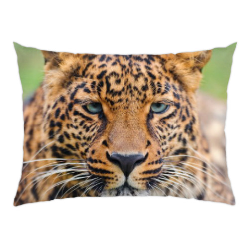 Подушка с принтом Леопард