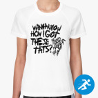 Женская спортивная футболка