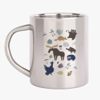 Кружка металлическая