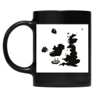 Кружка цветная UV-DTF