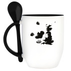 Кружка с ложкой