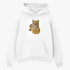 Толстовка худи оверсайз