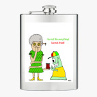 Фляжка стальная