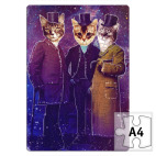 Три космических кота