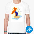 Мужская спортивная футболка