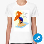 Женская спортивная футболка