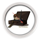 Настенные часы (без цифр) Newt Scamander