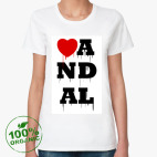 Женская футболка органик