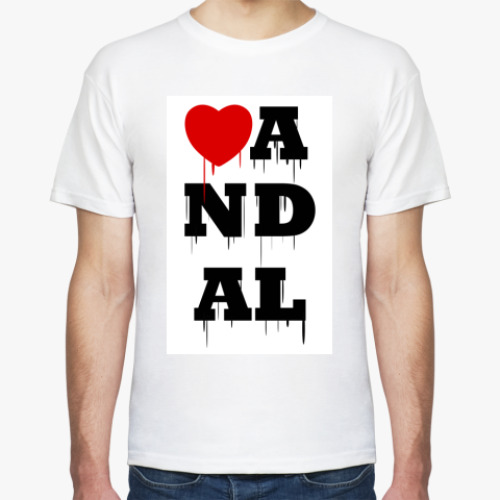 Футболка с принтом Вандал