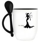 Кружка с ложкой