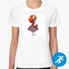 Женская спортивная футболка