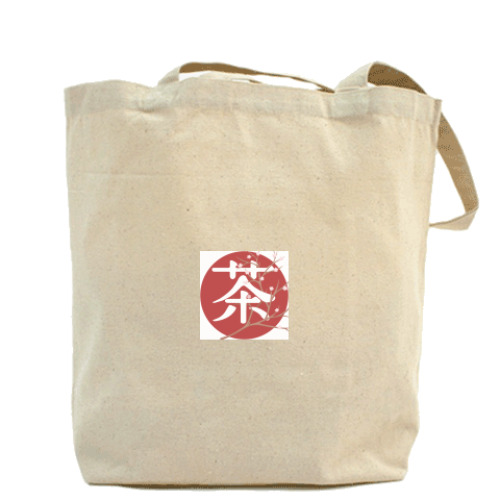 Сумка шоппер с принтом Japan Tea!